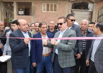 وسط فرحة أهالى قرية مشيرفمحافظ المنوفية يفتتح محطة رفع صرف صحى