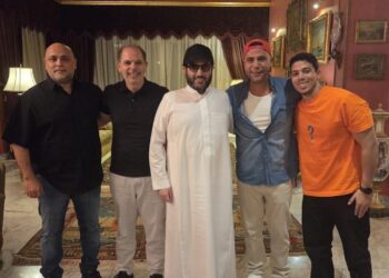 في أول زيارة لها إلي ماسبيرو المسلماني يستقبل هدي نجيب محفوظ قبيل افتتاح استديو نجيب محفوظ