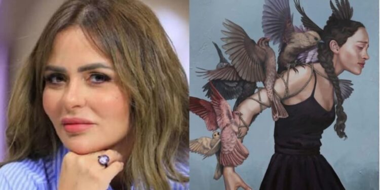 الفنان عبدالله الكاتب يقرأ لكم أزمة مها الصغير مع لوحة الفنانة الدنماركية