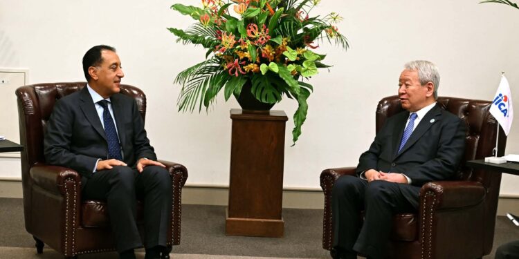 خلال مشاركته في «تيكاد 9».. مدبولي يلتقي رئيس وكالة اليابان للتعاون الدولي «الجايكا»