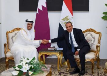 انعقاد أعمال الدورة السادسة للجنة العليا المصرية القطرية المشتركة بمدينة العلمين