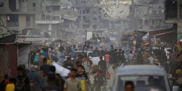 الأمم المتحدة: أكثر من 796 ألف نازح فى غزة منذ مارس الماضي