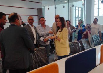 نائب محافظ الجيزة تتفقد اللمسات الأخيرة لمركز خدمات مصر بحدائق الأهرام