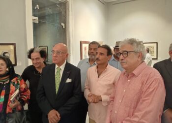 بالصور.. سلماوي و أبو غازي و الكومي يفتتحون 3 معارض تشكيلية بجاليري ضي الزمالك