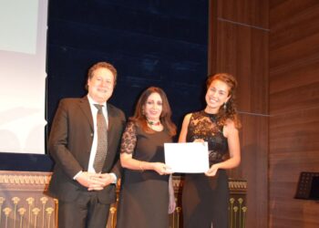 ‏السوبرانو جوليا ليبورى بالأكاديمية المصرية اللي في فنون بروما