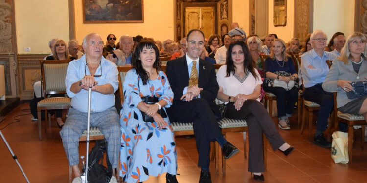 تكريم رانيا يحيى مديرة الأكاديمية المصرية بروما من البيت الروسى