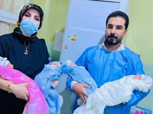 مستشفى يشهد ولادة أربعة توائم ذكور بعملية قيصرية ناجحة