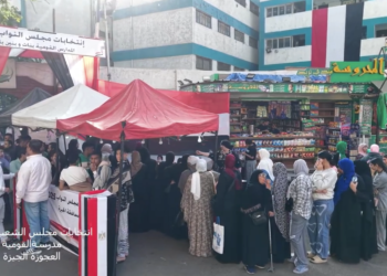 مشاركة الشباب فى الانتخابات البرلمانية من مدرسة القومية بالعجوزة