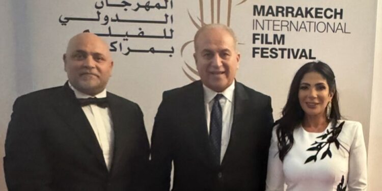 سفير مصر في المغرب يحضر عرض  فيلم “الست” بمهرجان مراكش السينمائي