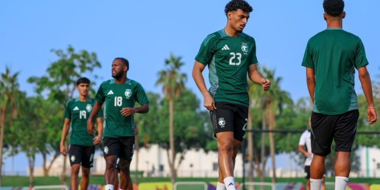 الأخضر يختتم استعداداته لمواجهة منتخب المغرب