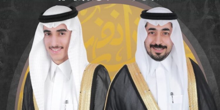 زواج ثنائي النصير بالأحساء (( محمد و حسين ))