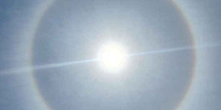 فلكية جدة…موسم هالات الشمس الضوئية