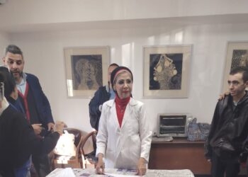 ورشة العقد والربط بملتقى تفانين الدولي “حلوة يا بلدي” بالمجلس الأعلى للثقافة