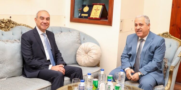 الشوربجي يلتقي رئيس الهيئة العامة للاستعلامات