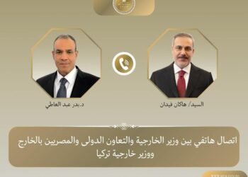 وزير الخارجية يبحث هاتفياً مع نظيره التركي جهود خفض التصعيد الإقليمي