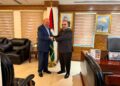 أحمد ناصر الصوير يبحث مع السفير الفلسطيني بالأردن آفاق الاستثمار الوطني ودعم صمود غزة