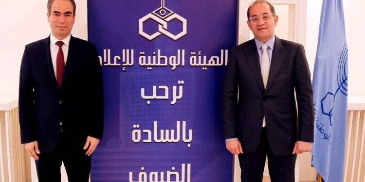 وزير المالية يزور استديو نجيب محفوظ والقناة الأولي ومسرح ماسبيرو