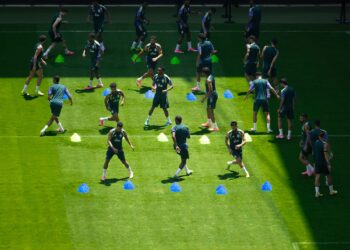 الأخضر يواصل تدريباته استعدادًا لمواجهة منتخب إسبانيا