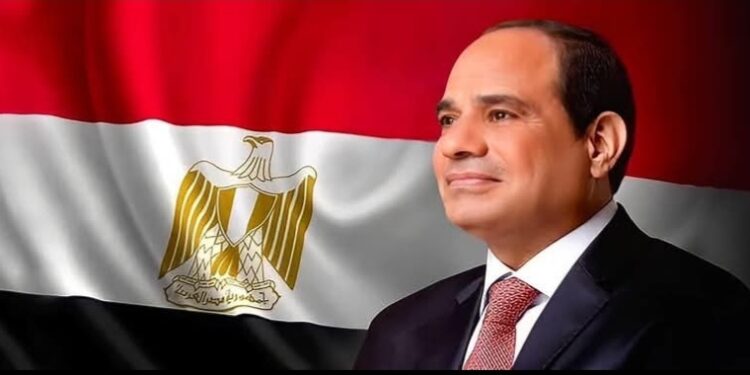 الرئيس السيسي يهنيء ابطال وجماهير الشعب المصرى العظيم