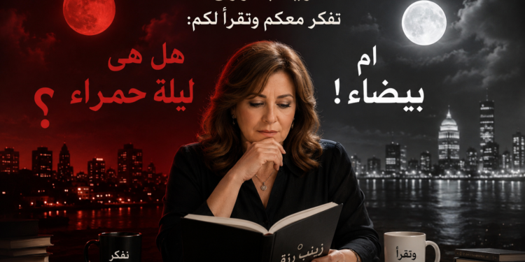 زينب رزق تفكر معكم وتقرأ لكم: هل هى ليلة حمراء ام بيضاء!