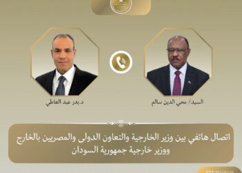 وزير الخارجية يبحث مع نظيره السوداني سبل تعزيز العلاقات الثنائية وتطورات الأوضاع في السودان