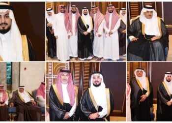 أمراء ووزراء ومسؤولين يهنئون سند بن ربيع القثامي بحفل زواجه
