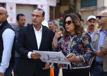 وزيرة التنمية المحلية والبيئة تتفقد معدلات تنفيذ المرحلة الثانية من تطوير سوق العتبة بالقاهرة