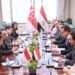 وزير الصحة يستقبل وزير الدولة لوزارتي الداخلية والخارجية بسنغافورة لوضع خطة تستهدف تقديم المساعدات الإنسانية لقطاع غزة