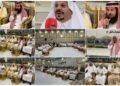 بحضور نخبة من المشايخ والمسؤولين ورجال الأعمال.. مبارك بن دهيكل السلمي يحتفي بالشيخ أحمد بن بندر السديري في جدة