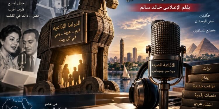 الدراما الإذاعية.. حصان طروادة الإعلام المصري