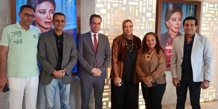 المسلماني يتفقد استديو “فاتن حمامة” بماسبيرو قبيل الافتتاح