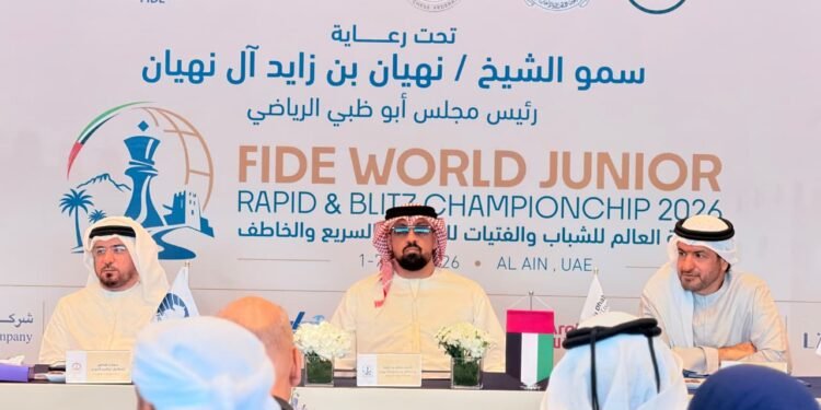 150 لاعباً ولاعبة من 40 دولة في مونديال الشطرنج بالعين